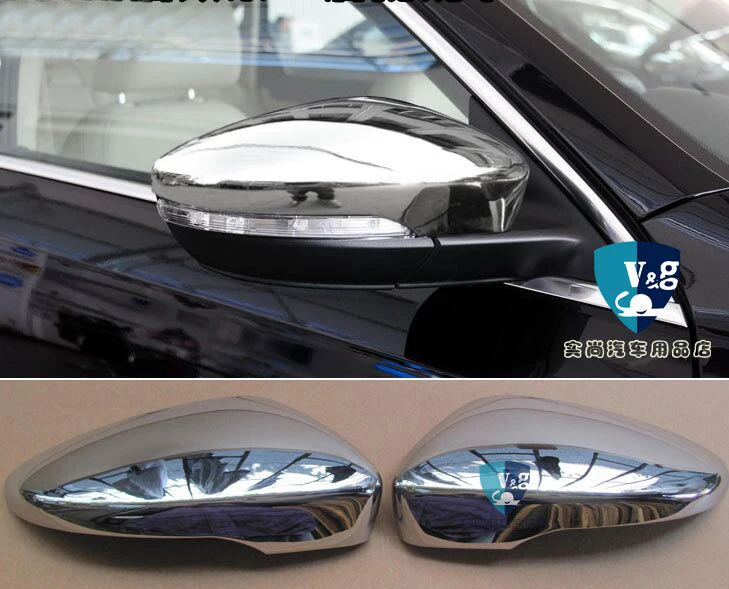 Хромированное боковое зеркало заднего вида Накладка для VW Passat CC 2009 2010 2011|trim cover|trim