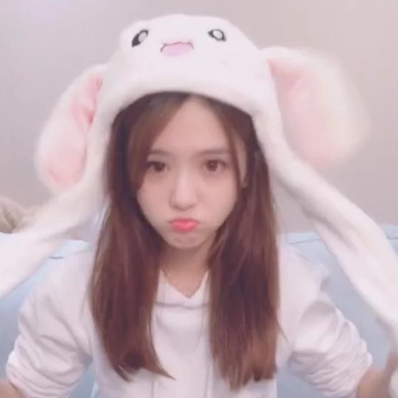 Милая плюшевая шапка с кроликом в виде животных Интересные детские игрушки для