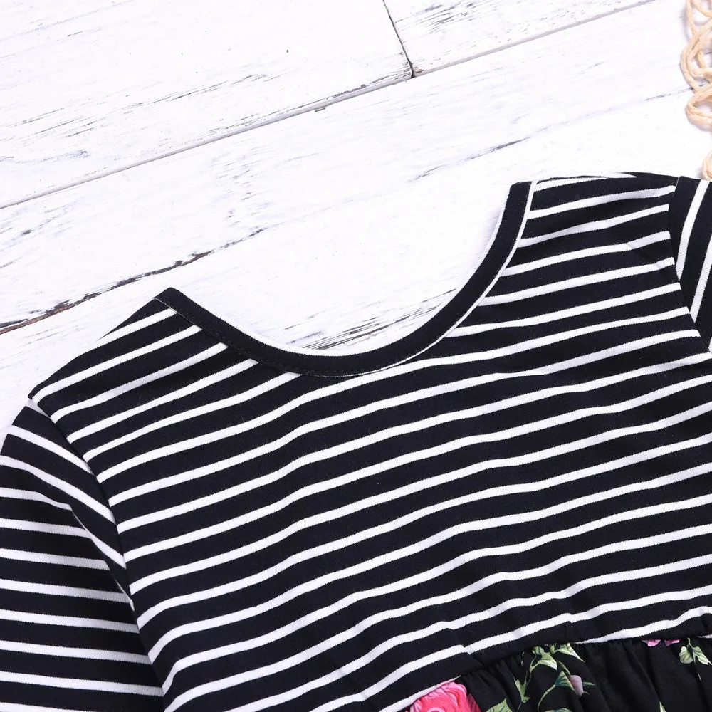 Летний комбинезон с открытой спиной и оборками для новорожденных девочек