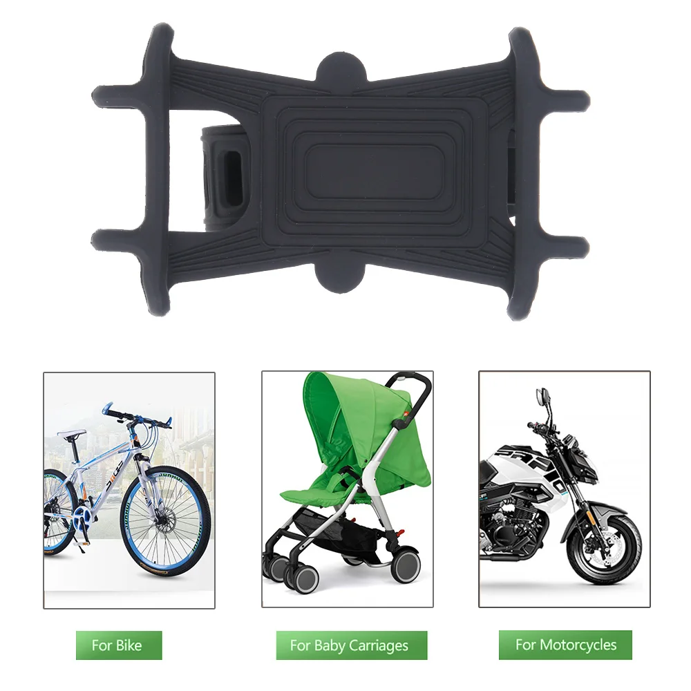 Rovtop Bicycle Phone Holder for IPhone Samsung Universal Mobile Cell Phone Holder Bike Handlebar Clip Stand GPS Mount Bracket