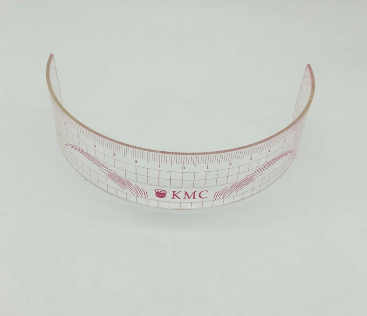 1 шт. пластиковая линейка для бровей|cosmetic cabinet|tool storagetool rc |