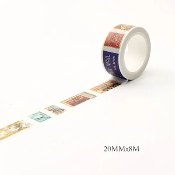 15/20/30 мм* 8 м наклейки лента washi для художественного оформления ногтей, ручная работа Скрапбукинг планировщик изоляционная лента клейкая канцелярские принадлежности для наклеек - Цвет: A3