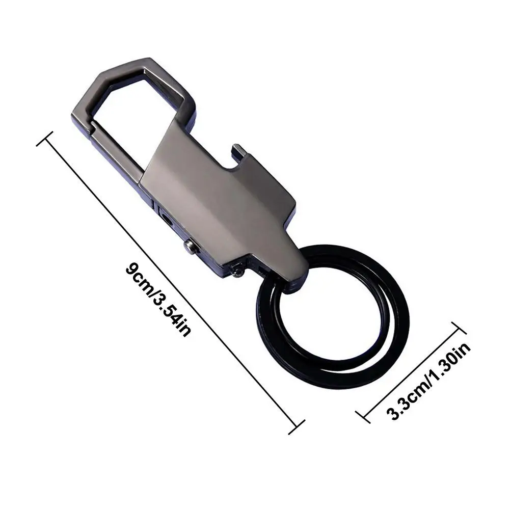 Beer Car Bottle Opener LED Keychain Bottle Opener with Light