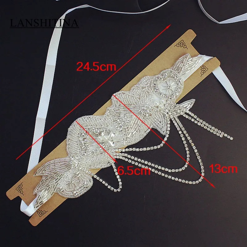 Красивые Бисер свадьбы свадебный головной убор с украшением в виде кристаллов