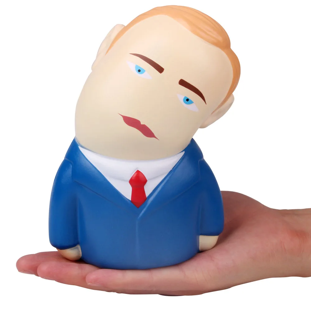 Новинка Kawaii Squishy Putin squisies медленно поднимающаяся уменьшающая снятие стресса