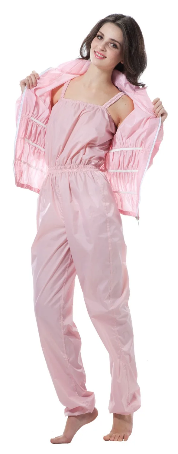 Женский комплект со штанами для тренажерного зала и сауны с рубашкой штаны