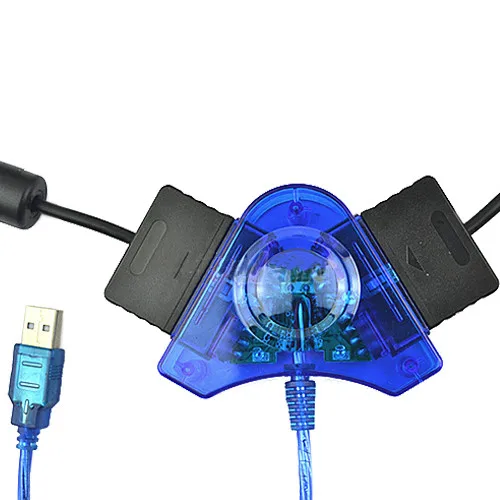 Адаптер для PS1/PS2 Playstation 1 2 PC Игры USB Конвертер Контроллер Геймпады Двойной Колодки