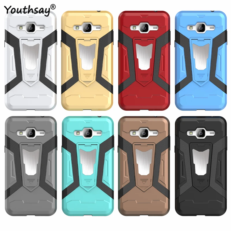 For Samsung Galaxy J3 2016 Case Luxury Armor Hard Back Cover J310 Fundas |