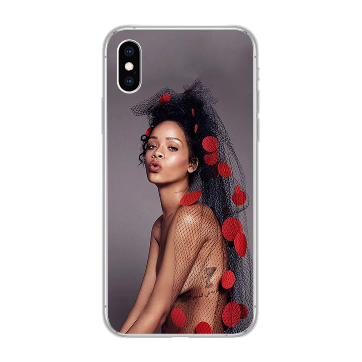 Ciciber чехлы для телефонов IPhone 11 Pro Max 8 7 6 6s Plus SE 5S Мягкий чехол из ТПУ X Xs XR XS Rihanna Funda Coque