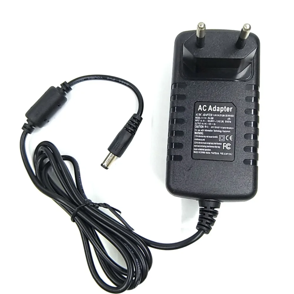 PA 36W 12V 3A DC: 5 5*2 1mm Блок питания для ноутбука с европейской вилкой настенный
