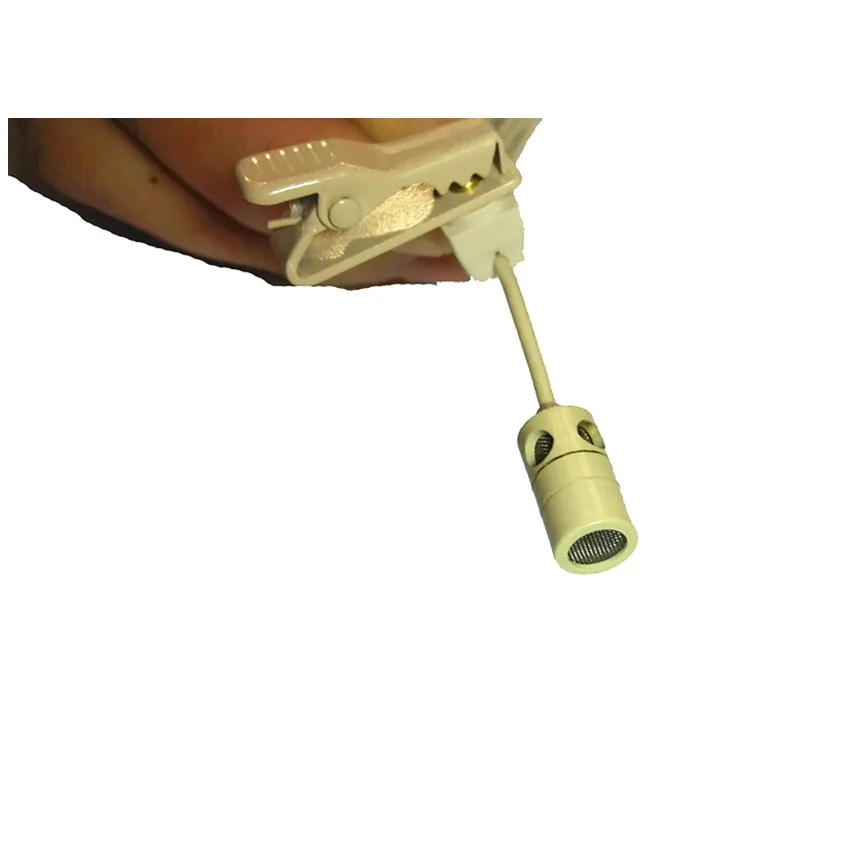 Профессиональный бежевый конденсаторный микрофон с лацканами петличный для Shure