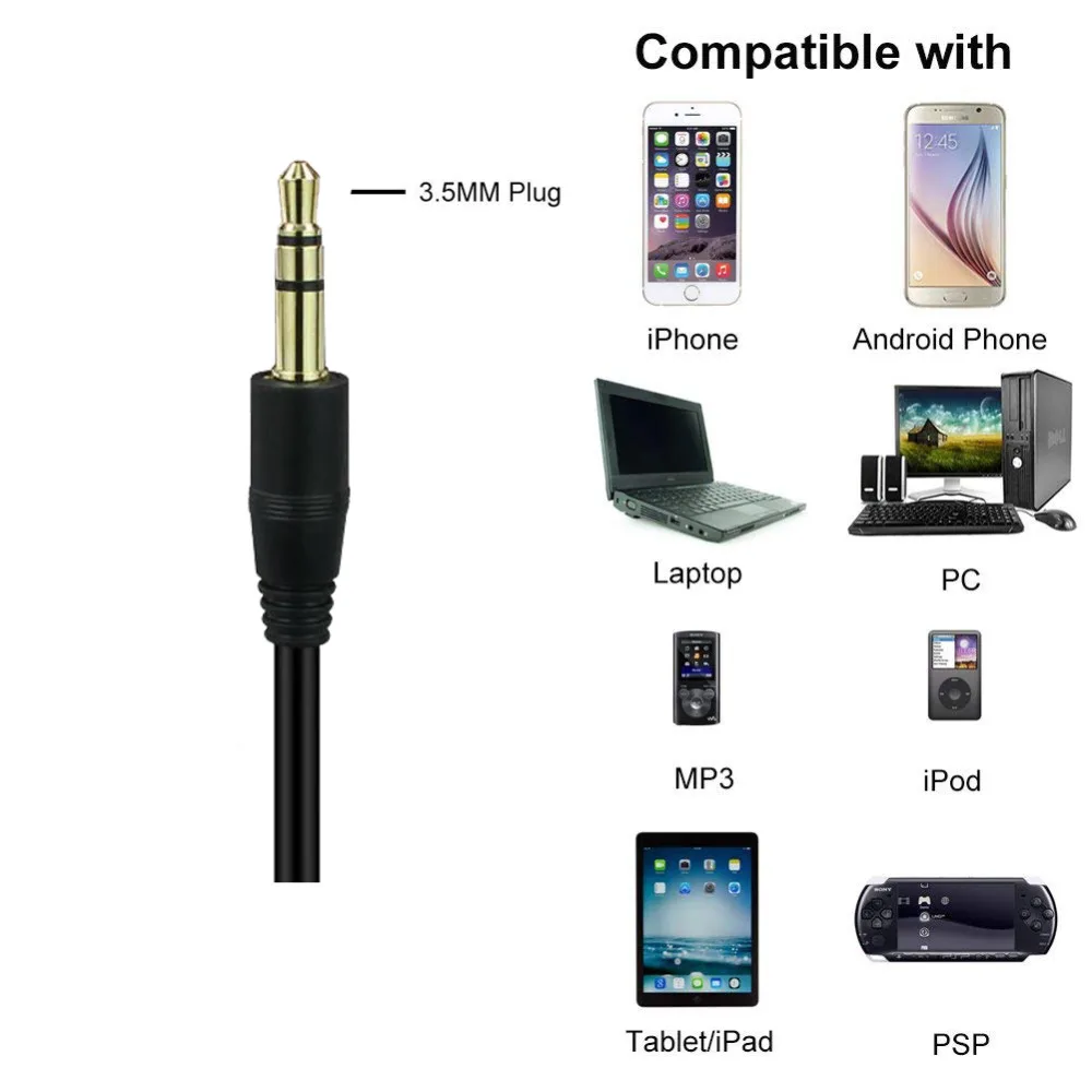 Лидер продаж высококачественные проводные наушники 1 2 м с микрофоном