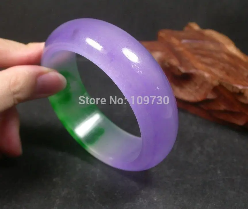 001533 китайский ледяной зеленый лаванды k браслет 60 мм (A0429)|bangle bracelet|chinese banglebracelets &