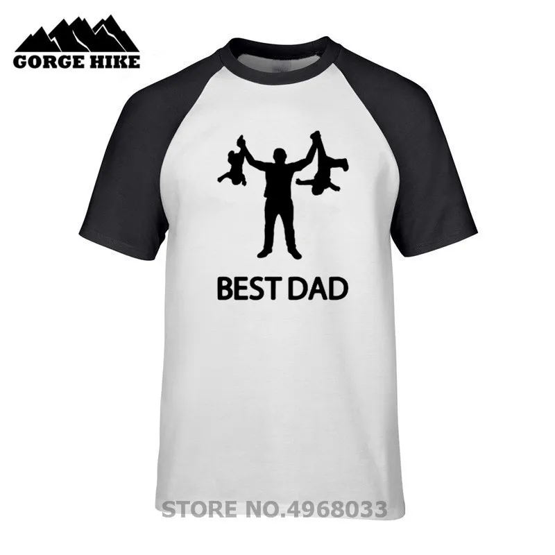 Винтажная Футболка Camisetas Best Dad The Walking черная футболка Мужская с коротким рукавом