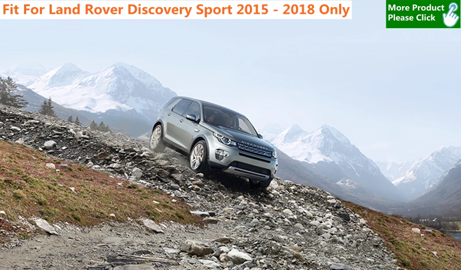 Стиль для Land Rover Дискавери Спорт- ABS внутренняя дверная ручка Чаша Крышка отделка матовый из углеродного волокна