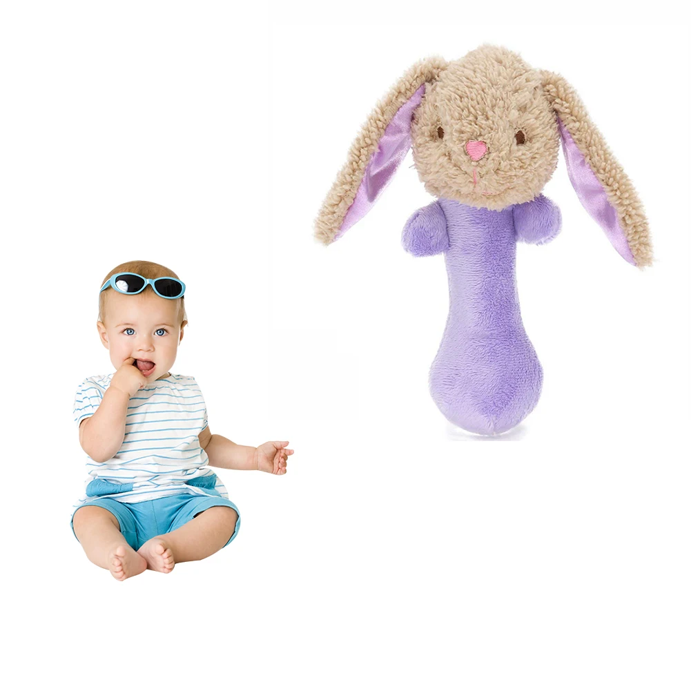 Детские мягкие погремушка Детская игрушки Колокольчик милый мультфильм чучело