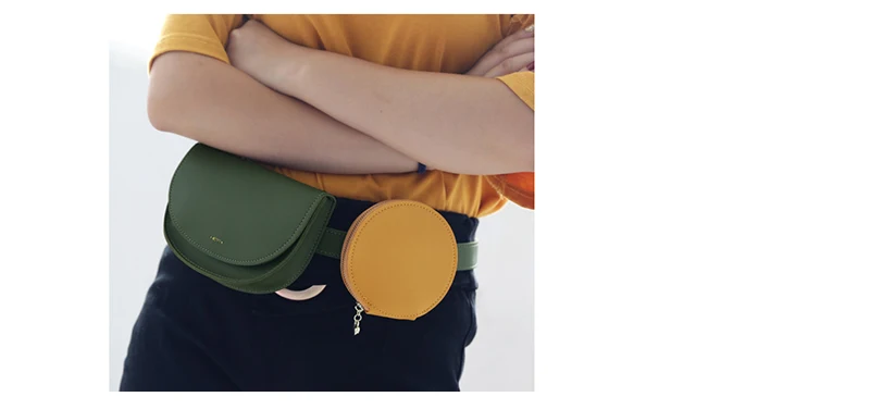 Fanny Pack Для женщин простой Винтаж контраст Цвет сумка на поясном ремне Повседневное съемные регулируемые Сумочка с отделением для монет, спортивная сумка для йоги поясная сумка 140