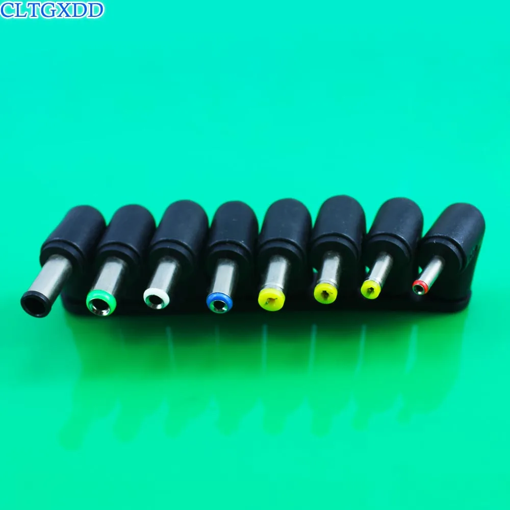 cltgxdd Universal 1set=8pcs 5.5*2.1mm Jack to DC Plugs for Laptop AC Power Adapter Computer Tips Connectors Notebook | Обустройство