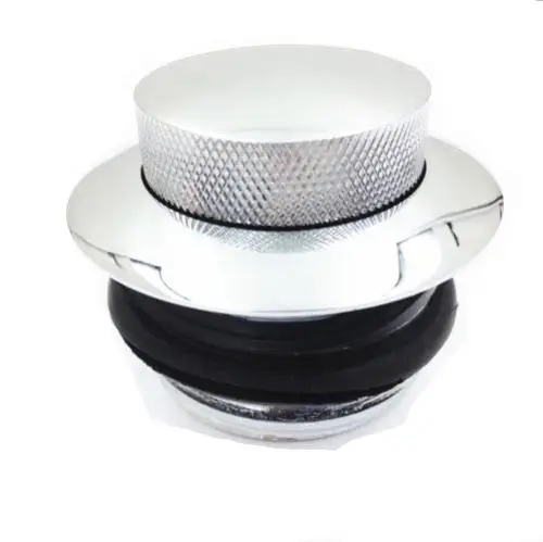 black/chrome Flush Pop Up Reservoir Gas Cap Vented Fuel Tank For Harley Cruiser Chopper Cafe Racer Old School Touring Motorcycle |