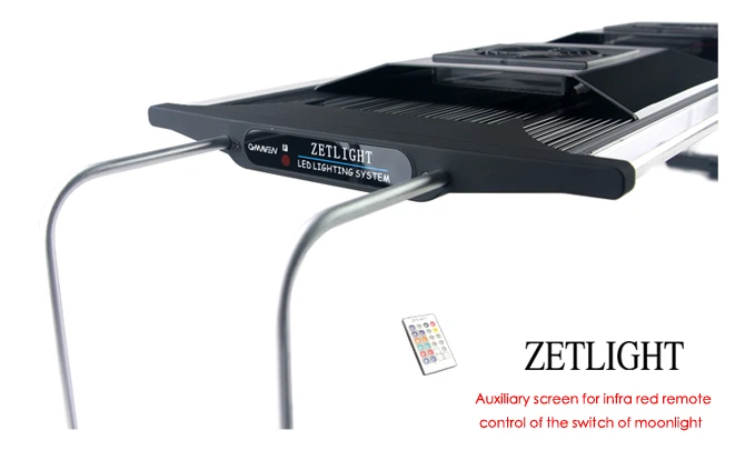 Zetlight аквариумные коралловые светодиодный свет ZT-6600 ZT-6600C WI-FI лампы имитируют восход солнца и заходу солнца светлая морская освещение для кораллов