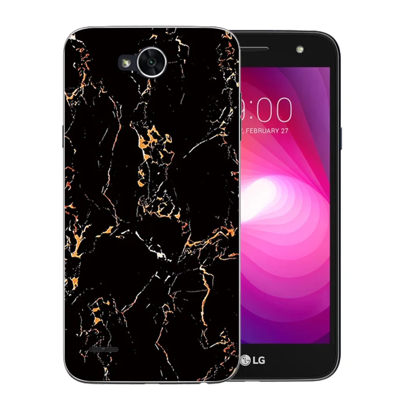 Для LG X power 2 K10 Мощность Силиконовые чехлы с принтом лошадки мягкие ТПУ для