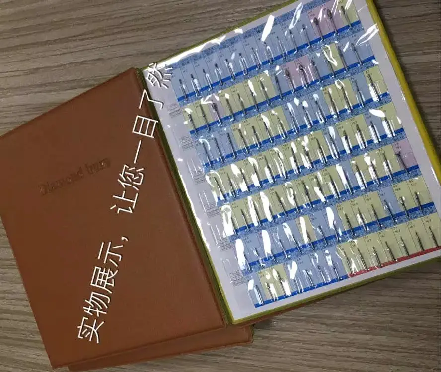 1 Набор алмазных буров 154 шт. в каталоге стоматологические материалы