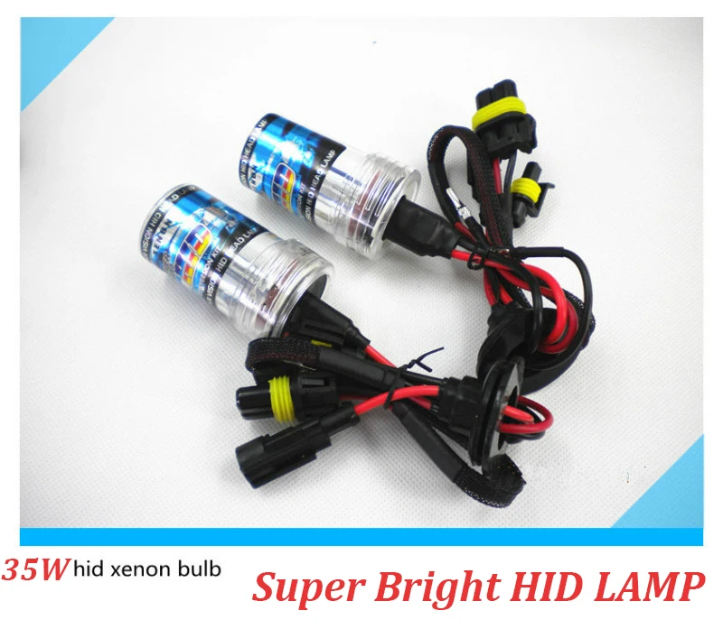 Бесплатная доставка 2 шт. Новые ксеноновые лампы H7 6000K однолучевая HID лампа 12 В 35 Вт
