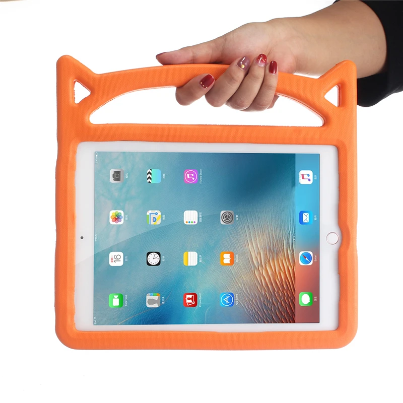 Для Apple ipad 2 3 4 EVA пены противоударный чехол для ipad 2 ipad 3 ipad 4 Funda Coque Дети Ручка Стенд защитный чехол