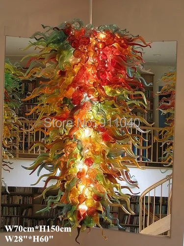 

Free Shipping Latest Stair Glass Lighting Decoration