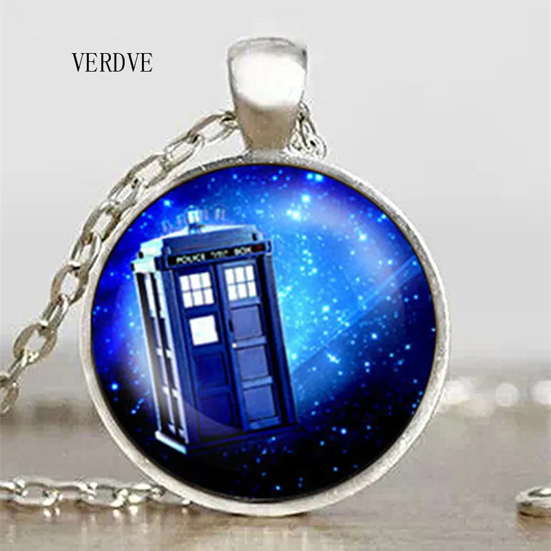 Стимпанк театр доктор Лесли мате время Туманность Фиолетовый Стеклянный кулон