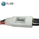 Контроллер скорости FATJAY FLIER 300A 3-16S, бесщеточный контроллер скорости с двойным приводом и двумя двигателями ESC, с usb-кабелем для программирования для радиоуправляемой лодки