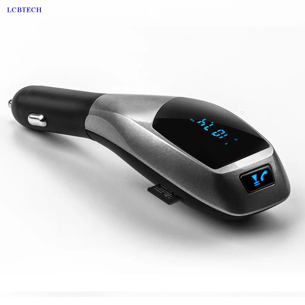 Автомобильный MP3-плеер со светодиодный Ной гарнитурой Bluetooth FM-передатчик