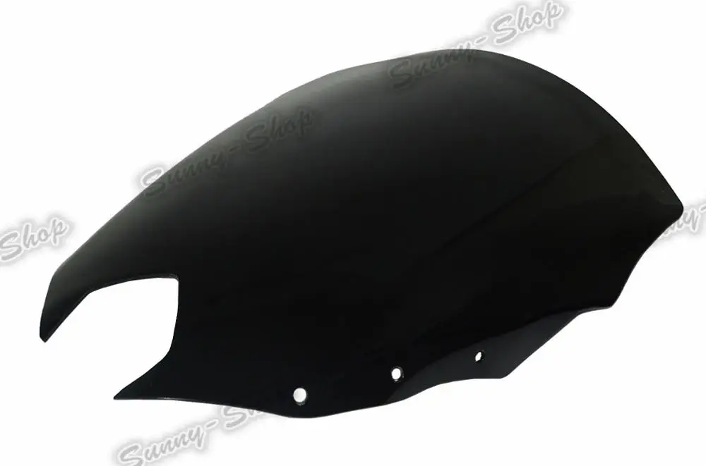 Waase ветер Экран лобовое стекло Щит Экран для Yamaha FZ6R 2009 2010 2011 2012 2013 - Цвет: Smoke