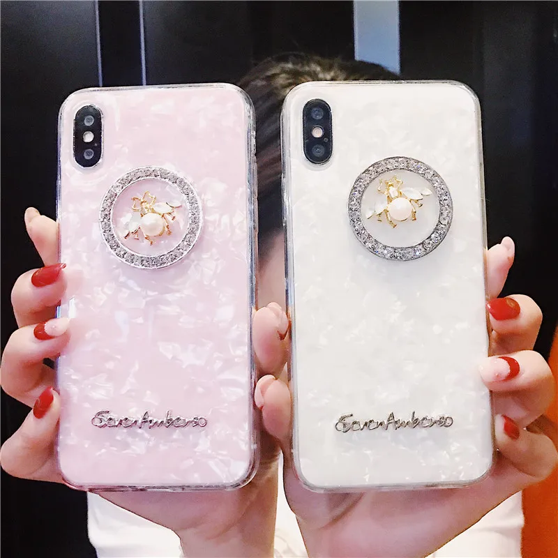 Aoweziic Роскошный чехол для iPhone 11 pro max bee phone case 8 6s 7plus X XS MAX XR полный пакет