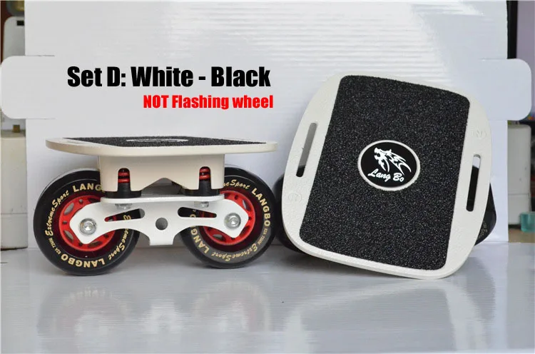 1 пара фрилайн скейты дрифтборд скраб Алюминий сплав Patines Вейкборд скейтборд