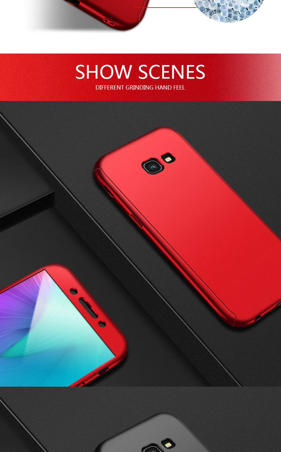 360 полный защитный чехол для телефона для samsung Galaxy A3 A5 A7 J7 J5 A6 A8 плюс чехол для samsung A5 A7 A3 чехол Крышка