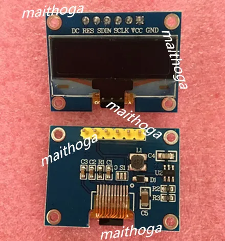 Maithoga 1 04 дюймов 6P SPI белый модуль OLED-экрана SSD1305 Привод IC 128*32 интерфейс IIC |