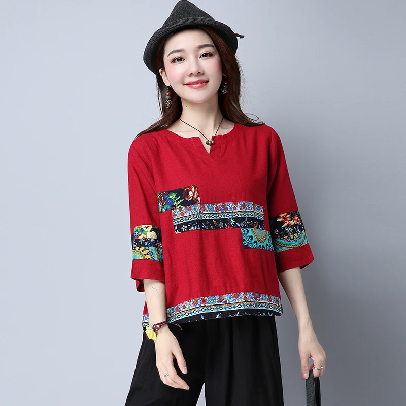 Женская короткая футболка National wind новинка 2020 хлопковая рубашка Свободная