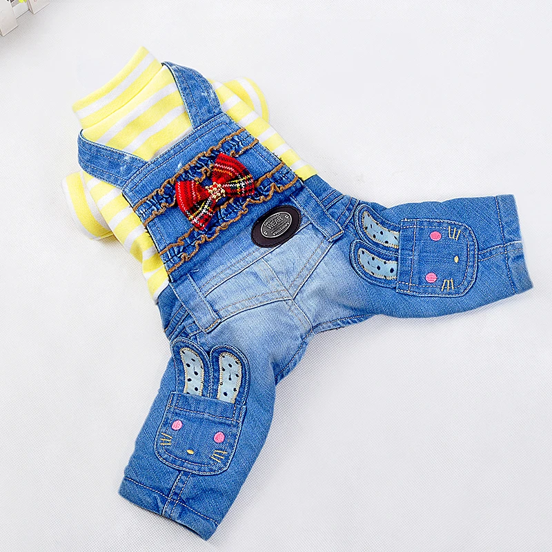 Комбинезон для домашнего питомца одежда собак йоркширских терьеров и чихуа Хуа