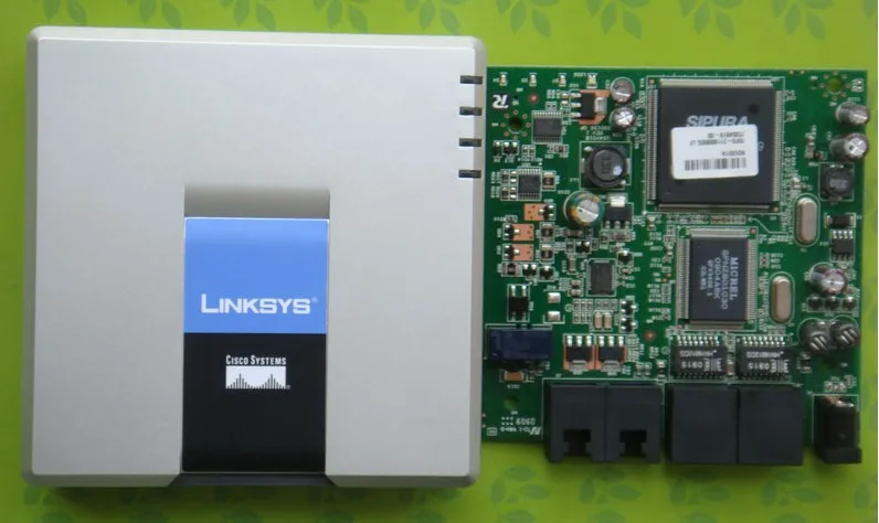 Разблокированный адаптер Linksys SPA9000 стандартный для телефона VOIP Система V2