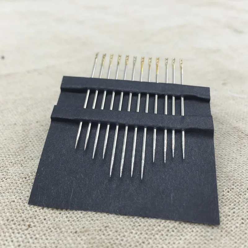 Ручная швейная нить Двойная резьба 12 игл | Дом и сад