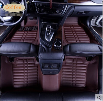 Лучшее качество! Пользовательские специальный коврики для BMW 120i 2015 легко чистить