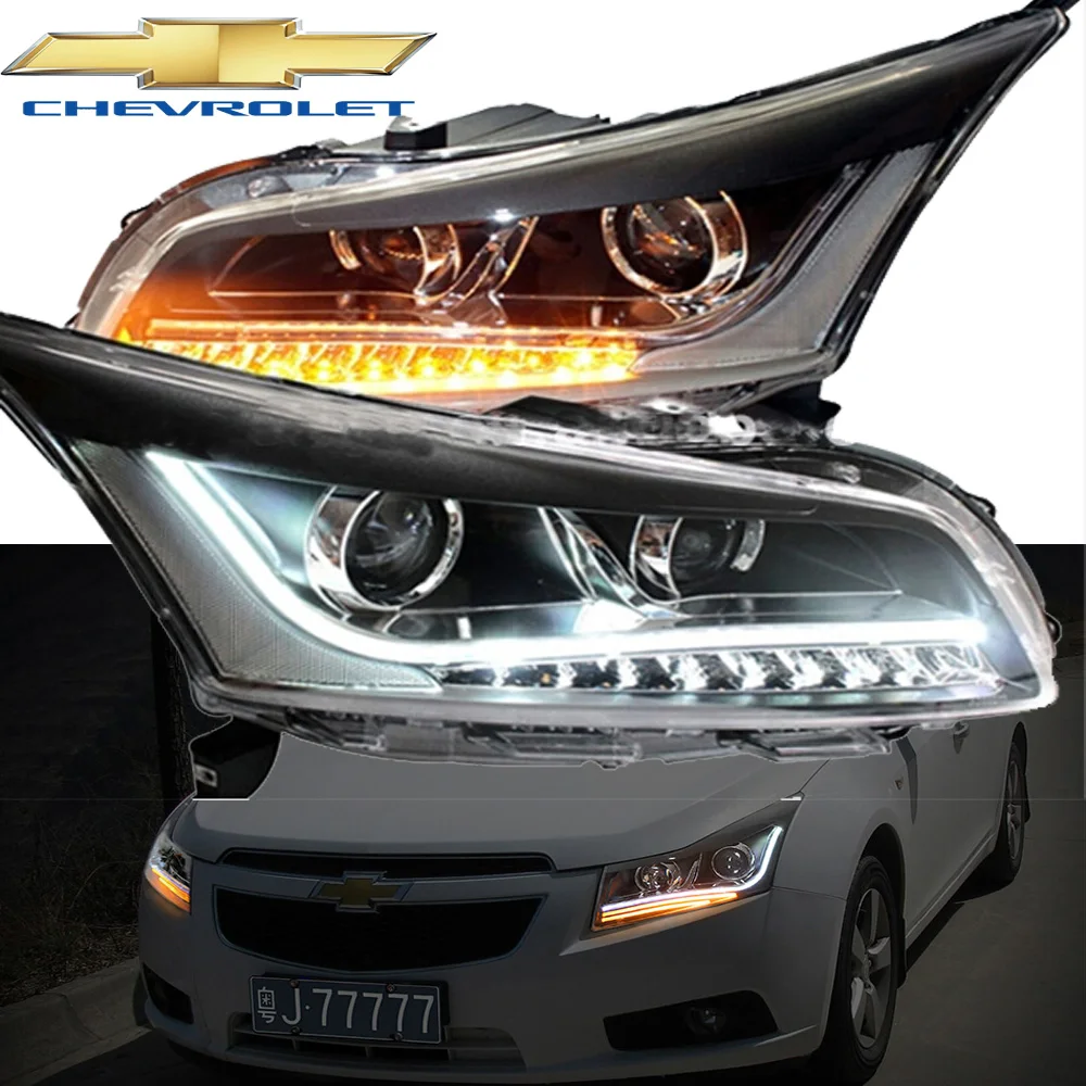 2 шт. Тюнинг автомобилей для автобусная головная светильник 2009 ~ 2013 автомобильные