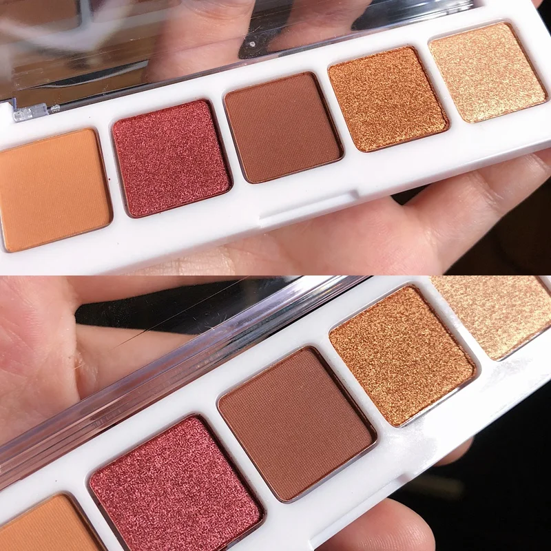 Матовые тени для век Mini Sunset палитра мерцающие блестящие стойкие водостойкие