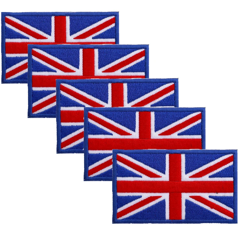 1 шт. Вышитый Флаг разных стран США Испании Бразилии Франции повязка на руку|flag