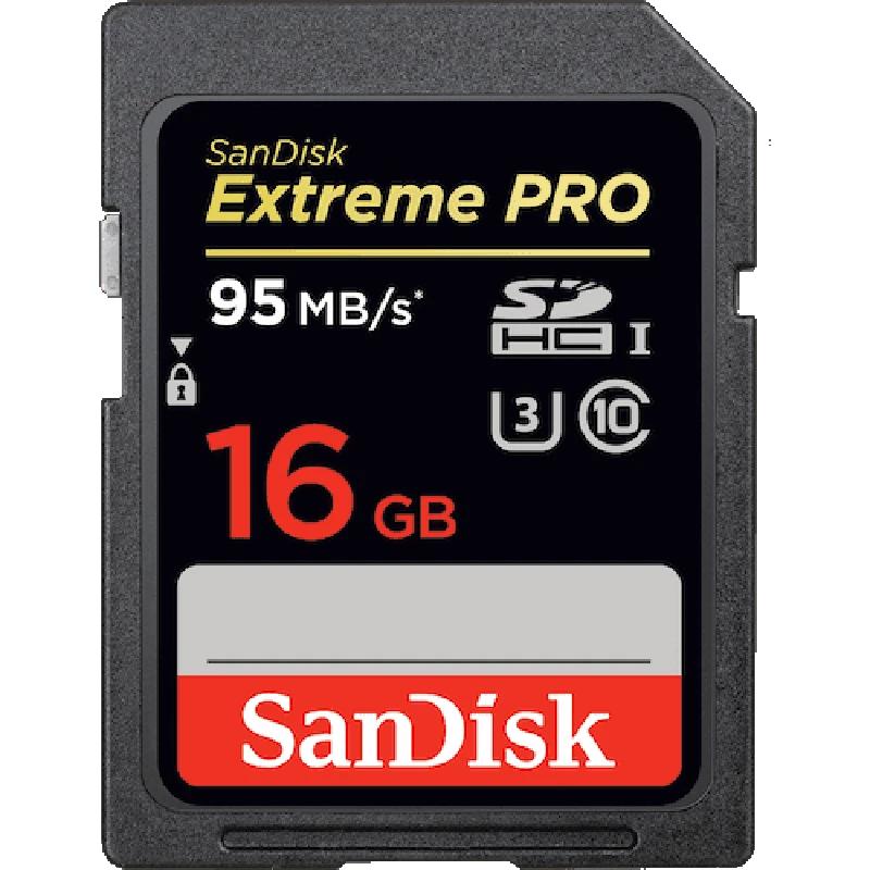 100% Оригинал SanDisk Extreme Pro SDHC SDXC UHS-я 16 ГБ 32 64 128 высокое Скорость карты памяти C10 SD