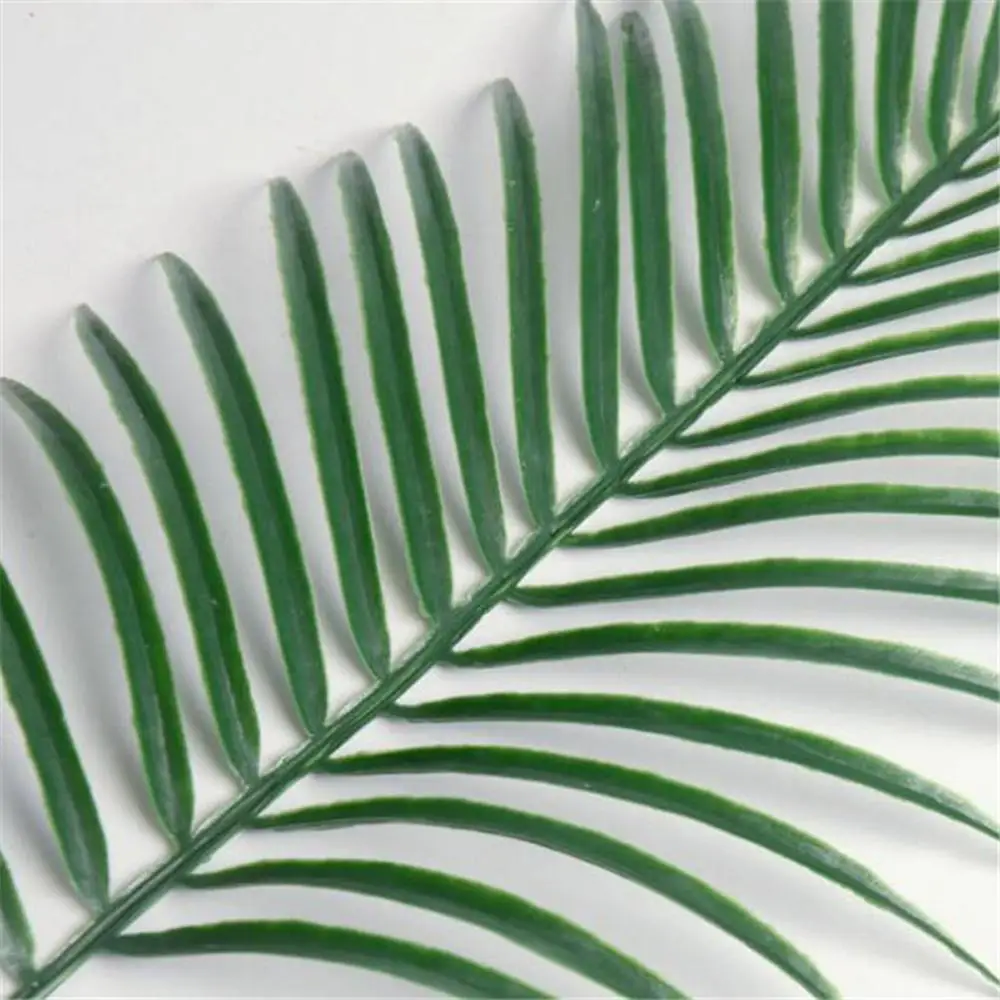 Искусственные Поддельные Пальмовые Листья 2 шт Зеленые листья растений