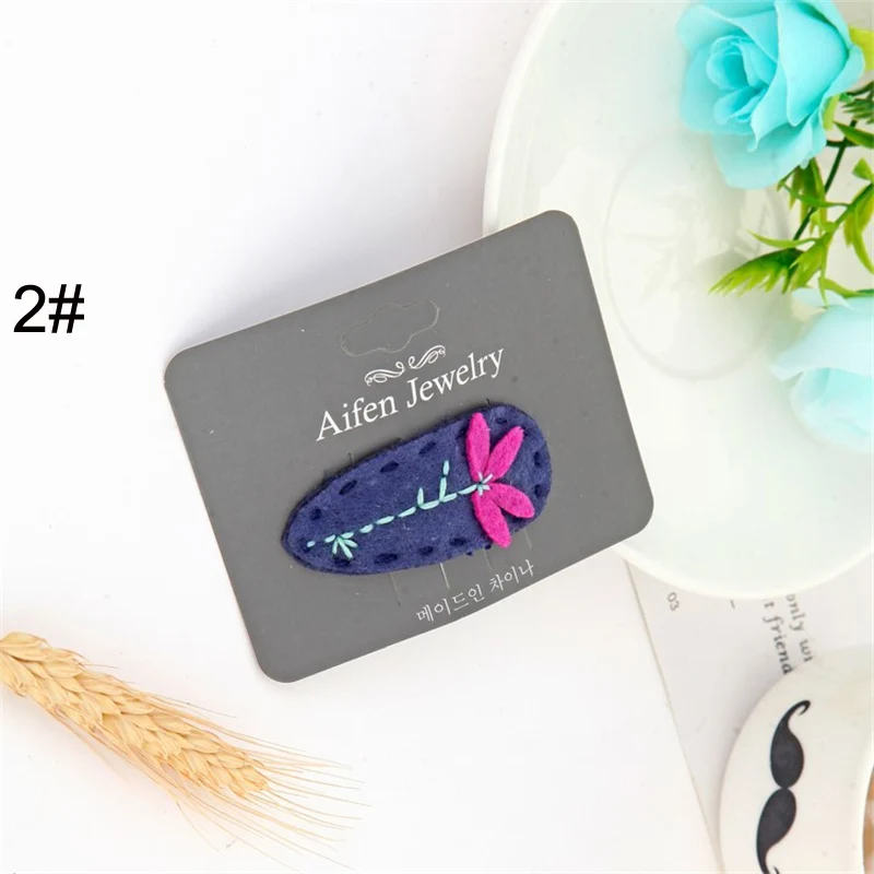 1pcs BalleenShiny 10 шт./компл. для маленьких девочек шпилька для волос аксессуары Милая одежда в горошек с рисунком для заколки для волос для детей принцессы заколка для волос с Чехол - Цвет: 1pcs