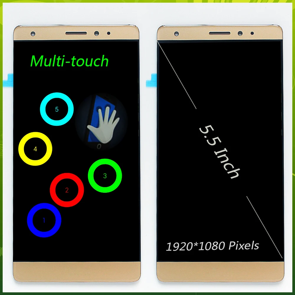 Vancca 5.5-дюймовый ЖК-дисплей для Huawei Mate S с дигитайзером 1920*1080 Сенсорная сборка рамки с бесплатным закаленным стеклом и инструментами.