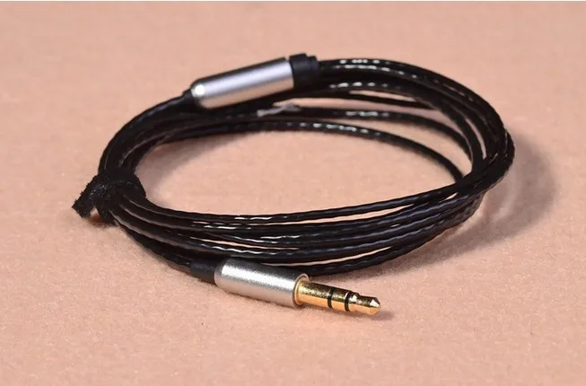 

diy earphone wire upgrade wire Silver plated fever headphone cable 10pcs